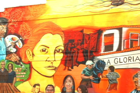 Lideres Mural, San Antonio 2006